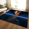 Carpets 3D Universe Planets Rug Living Room Carpet Boys Decoration Mat Area Rugs Anti-slip Soft Bedroom