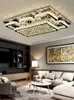 Modern Chandeliers ceiling lights living room luxury silver ceiling light bedroom led crystal Lamps dining crystals Fixtures kitchen