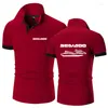 Men's Polos 2022 Sea Doo Seadoo Moto Shirt Summer Stritching Shorts Sleeve Business Clothes Loose Comfortable Tee Brand