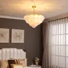 Lâmpadas pendentes Nórdicas pós-modernas minimalistas da sala de estar da sala de estar lustre americano cobre personalidade criativa