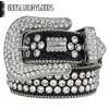 2022 Designer Belt Bb Simon Belts for Men Women Shiny diamond belt black cintura uomo boosluxurygoods Mfx270l