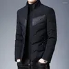 Heren voor designer Down Descijfer Merk Premium Casual Fashion Winter Jacket Men Duck Wind Breaker Outerwear Puffer Coats Coats Mens Clothing