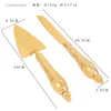 Dinnerware Define Ferramentas de assadeira ocidental Holding Hollow Triangle Pizza Shovel Cake Sobersert Two Piece