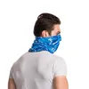 Bandanas 4 pièces course randonnée Bandana pour écharpe magique Polyester crème solaire chapeaux cache-cou en plein air cyclisme visage couverture sans couture été