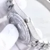 다이아몬드 시계 자동 기계 운동 비즈니스 남성 감시 스틸 스트랩 스타일 다각화 된 수명 방수 디자인 손목 시계