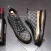 Luxus Fahren Männer Flache Stiefel Kleid Schuhe Zapatillas Hombre Mode Pu Casual Pailletten Liebe
