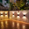 Solar Wall Lights LED Garden Light Outdoor Waterproof Powered Lantern Christmas Street Garland Lamp Spotlight