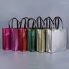 ギフトラップカスタム可能な非織物バッグキャンバスショッピングバッグエコ再利用可能な布布食料品食料品リサイクル可能な健康的なトートハンドバッグ