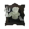 Ghost in the Mirror Halloween resina luminosa ornamentos x0803301e6798535