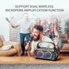 Taşınabilir Hoparlörler Mifa Wildrock Kablosuz Mikrofonlu Bluetooth ile Partisi Hoparlör 5.0 60W Güçlü Ses 13H 221119