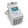 Haute qualité 6 en 1 hydrodermabrasion diamant dermabrasion épurateur de peau à ultrasons machine à jet d'oxygène avec pompe à air débit d'eau stable147