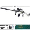 M416 Elektrisch automatisch geweer Waterkogel Bom Gel Sniper Speelgoedpistool Blaster Pistool Plastic Model Voor Jongens Kinderen Volwassenen Schieten Gift-3 beste kwaliteit