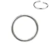 Indian Hoop Nose Ring Stainless Steel Lip Rings Cartilage Earring Piercing Jewelry For Women212E