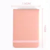 SHEETS A7 Mini Pocket Fruit Color Notebook Journals Månad varje vecka Daglig planerare Studiearbete för att göra memo -kuddar agenda brevpapper