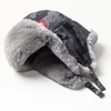 Berretti per bambini Cappello bomber invernale Berretto in vera pelliccia Ragazzi ragazze Caldi berretti con paraorecchie Età 2-12 anni Colbacco russo Bambino Paraorecchie Cappelli