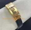 Ny Model Watch 904l Steel Mens 42mm Mechanical 18K Yellow Gold Black Dial Sapphire Glass Rubber Armband VSF Sport Cal.3235 Movement Automatic Watches