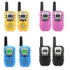 Walkie Talkie 2PCS RT-388 Kids Talkies 0.5W LCDディスプレイポータブル子供電子ラジオ音声インターホン屋外おもちゃクリスマスギフト221119