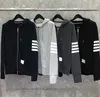 Männer Hoodies 2022 Mode Marke Frühling Mit Kapuze Kleidung Baumwolle Jacke Männer Frauen Sweatshirts Gestreiften Lässige Sportswear Mantel