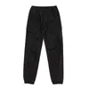 Herenbroek dunne casual broek in de zomer 2022 nieuwe heren elastische bundel voet losse high-end high taille jeugd broek