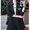 Costumes pour femmes 2022 printemps automne blazers femmes manteau décontracté sauvage petit costume veste bureau dame coréenne Blazer femmes vêtements d'extérieur à simple boutonnage