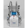 Cryolipolysis Fat Freeze Cryo Skin Cool Machine unik dubbel haka Borttagning Kavitation Radiofrekventa kroppsskalande behandling