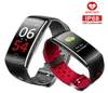 Q8 Smart Watch Running Swimming CalorieStracker Bloeddruk Hartslagmonitor Slimme polsbandarmband voor Andriod en iOS