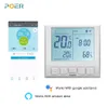 Controle Smart Remote Wi -Fi Termostato Controlador de temperatura para caldeira a g￡s Electric Underfloor Aquecimento Display Funciona com Alexa 221119