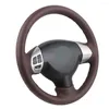 Steering Wheel Covers Hand-stitched Artificial Leather Car Cover For I30 Elantra Touring Original Braid