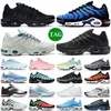 2023 TN 3 Terrascape Running Shoes For Men Women Trainers Triple Black White Metallic Silver Hyper Blue Sky Atlanta Mens Outdoor Sports Sneakers