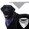 Abbigliamento per cani Bandana riflettente per animali domestici Sciarpa ad alta visibilità Fazzoletto da collo colorato di sicurezza per cani Gatti Coleira Cachorro Mascotas Perro Cani