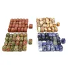 Свободные драгоценные камни натуральный кристаллический агат рунит, набор аксессуаров Алфавита из 25