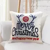 Pillow 2022 Christmas Decorative Cover 45x45 Covers Throw PillowCase For Safa Home Decor Decoration