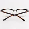 fashion men eyebrow sunglasses frame 58-20-140 imported plank metal bigrim for prescription eyewear goggles fullset case