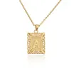 Chains Hip Hop Jewelry Name Letter Necklace Gold Initial For Women Friend Gift