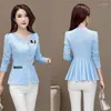 Women's Suits Female Blazer Women 2022 Corsage 4XL 5XL Plus Size Formal Lady Blazers Jackets For Woman Work Wear Coat Jaqueta Top Feminino