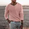 T-shirts homme automne/hiver 2022 tricots décontractés haut à manches longues mode Slim Street Wear