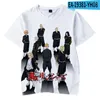 Magliette da uomo Anime Jujutsu Kaisen Camicia con stampa 3D Cosplay Bambini Adulti T-shirt a maniche corte Ragazzi Ragazze Estate Top Tee Streetwear Top Tshirt