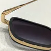 Eine DITA FLIGHT 006 Stark Vintage-Sonnenbrille, 18 Karat vergoldet, Designer-Sonnenbrille für Herren, berühmte modische Retro-Luxusmarken-Brille, modisch, mit Originalverpackung