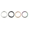Thin Nose Ring Rose Gold Titanium Stainless Steel Pierce Jewelry For Women Men