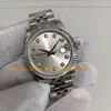 3 modelos de relógio feminino feminino BP 31 mm prata com diamante mostrador bisel canelado pulseira de aço inoxidável BPF Cla.2813 movimento automático relógios femininos relógios de pulso
