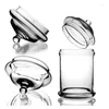 Vorratsflaschen im europäischen Stil, transparentes Glas, Bonbonglas mit Deckel, Lebensmitteltank, Hochzeitsgeschenke