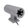 LED WALL LAMP IP65 مقاوم للماء من الألومنيوم في الهواء الطلق لأسفل مصابيح سطح حديقة شرفة شرفة الضوء 3W 6W 9W 12W 18W225U