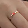 14 тыс. Золотые кольца Opal Fidget Antugxiorth Ring для женщин
