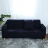 Housses de chaise 2022 Simple Pure Color Wrap Ensembles de canapés complètement confortables