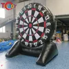 Activiteiten Sport Games 4m 13ft opblaasbaar voetbalvoet Dart Board PVC Materiaal Single Side Inflatables Shoot Ball Boards Game