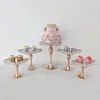 Bakware tools 3 stcs - 8pcs Crystal Squere Cake Stand set verjaardagsfeestje macaron cupcake rack voor bruiloft