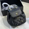 Store Clearance Großhandel Design-Taschen 95 % Rabatt auf Xiao Xiang Grandma Luxus-Rucksackkette aus Litschi-Rindsleder mit Klappe und Geschenkbox