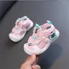 First Walkers Baby Sandalen Sommer 1-2 Jahre alte Kinder weiche Sohlen Jungen Funktionsschuhe Kleinkind Sandalen Menino