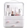 Opslagboxen 1 stks Transparant draagbare cosmetische doos ladetype make-up stofveilig huidverzorgingsproductafwerkingsrek