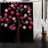 Shower Curtains ShunQian Nice Custom Heart Tree Curtain Bath Waterproof Fabric Bathroom MORE SIZE WJY&41